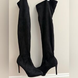 Jessica Simpson Black Over-the-Knee Boots